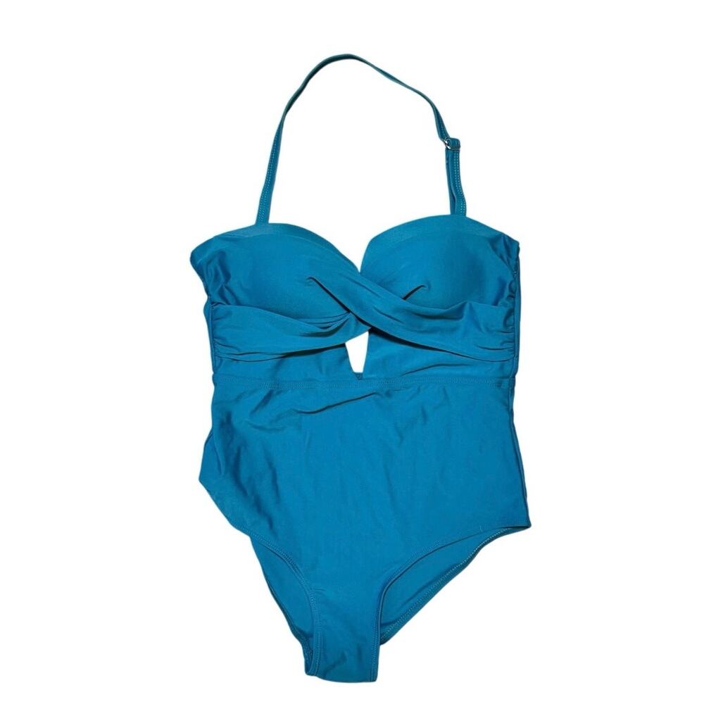 Brand New Vijiv Women's Size Small Blue One Piece Swimsuit Swimwear